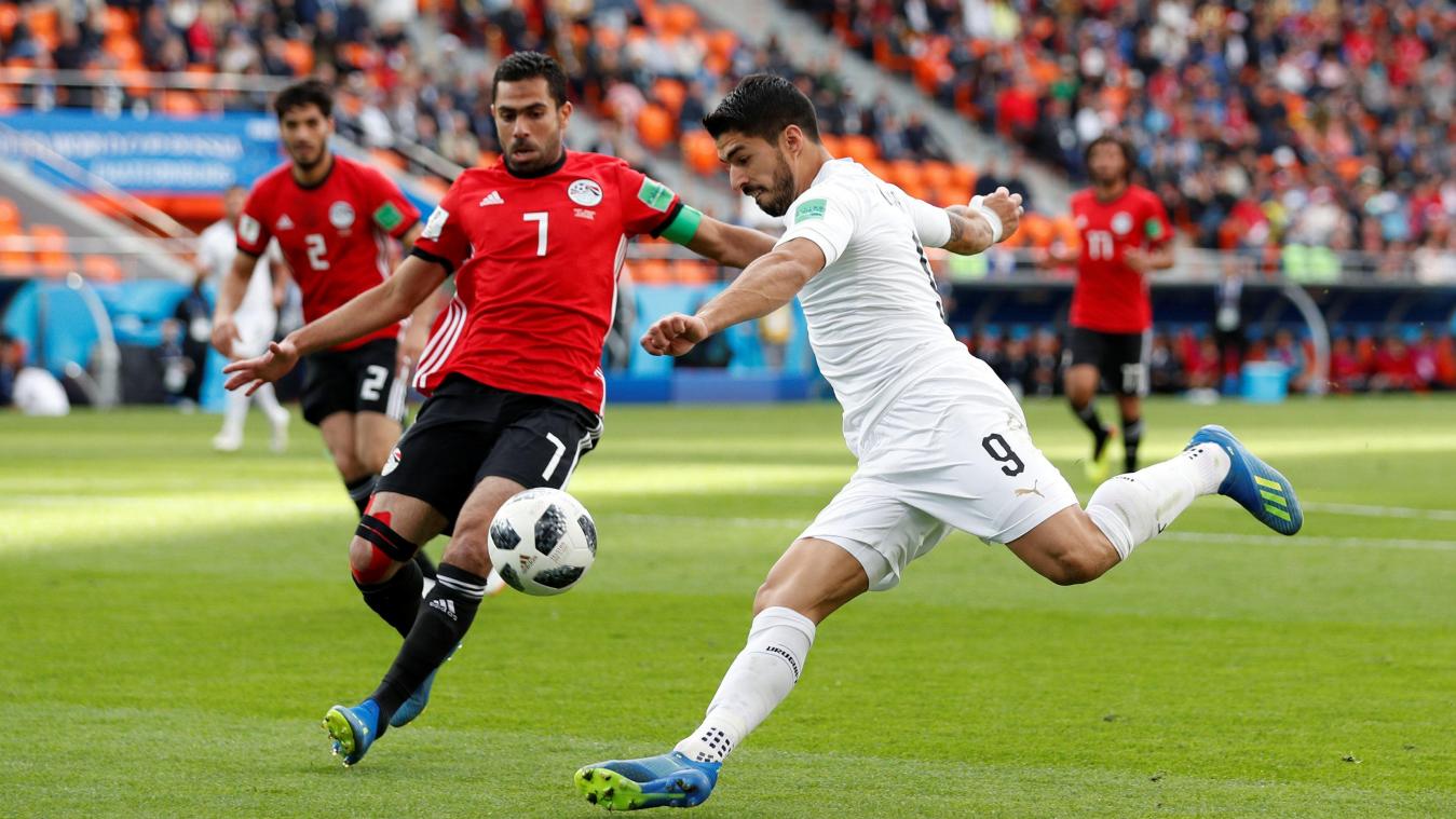 Mondial 2018: Gimenez assomme l'Egypte à la 89e minute (1-0)
