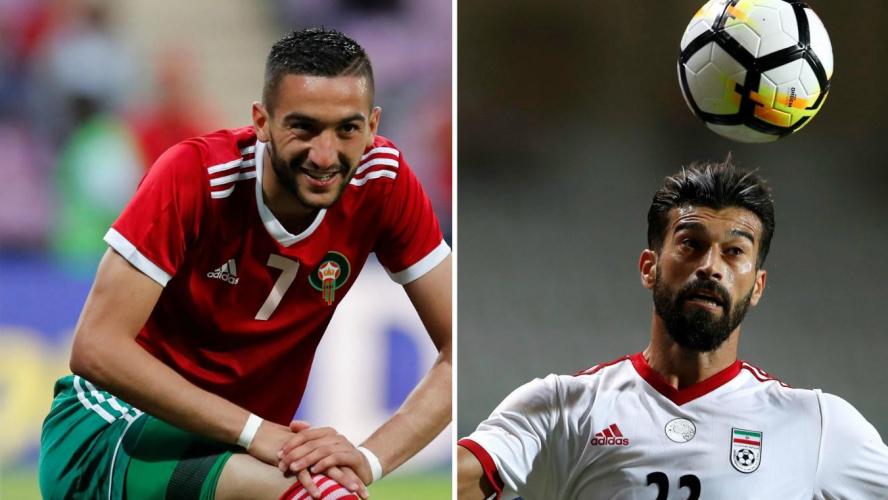 #CdM :  les compos d'équipes de Maroc -Iran