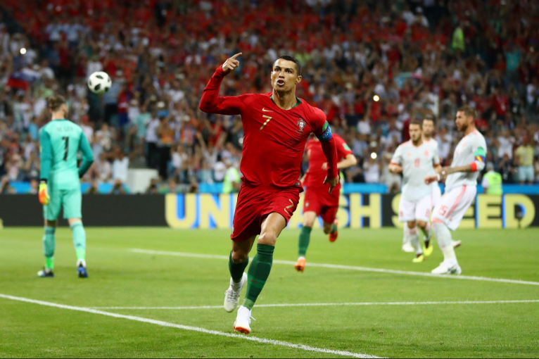 #CM2018 : Ronaldo ouvre déjà le score face à l'Espagne (Vidéo) 
