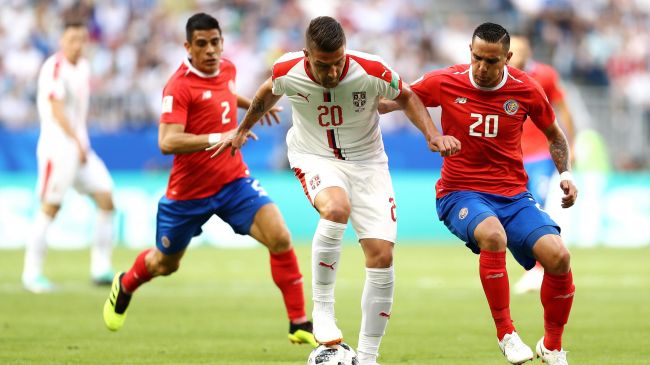 La Serbie s'impose face au Costa Rica (1-0)