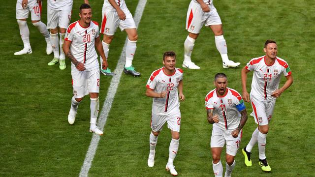 VIDEO #CM2018 #Costa Rica - #Serbie : magnifique coup-franc de Kolarov !