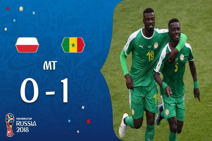 #CM2018: la Fifa reconnait la bonne première mi-temps des "Lions"