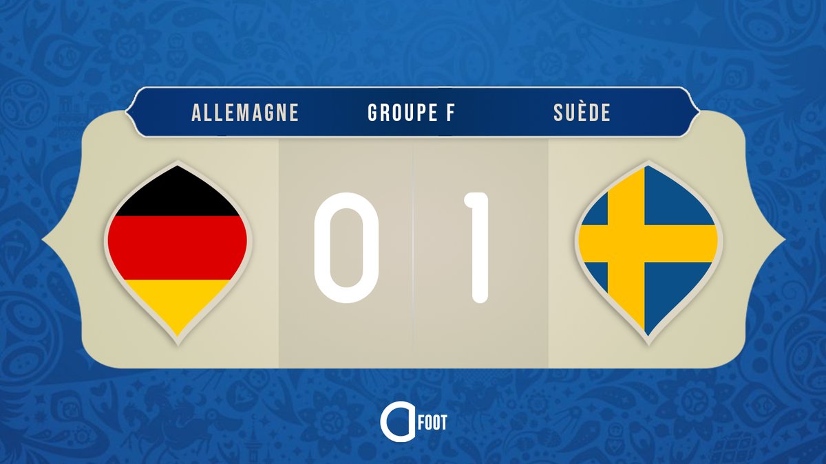 Coup de tonnerre : la Suède ouvre le score devant l'Allemagne