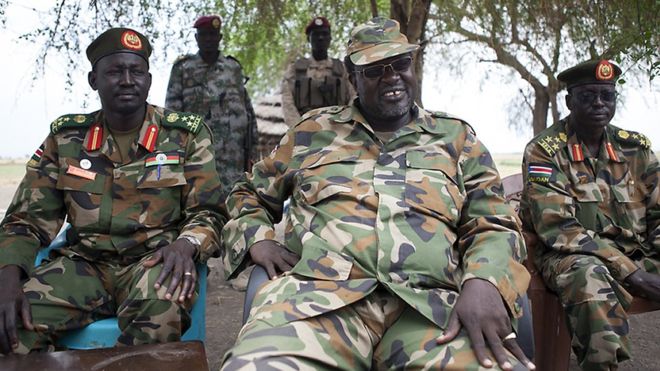 Accord de transfert d'Afrique du Sud du chef rebelle Riek Machar