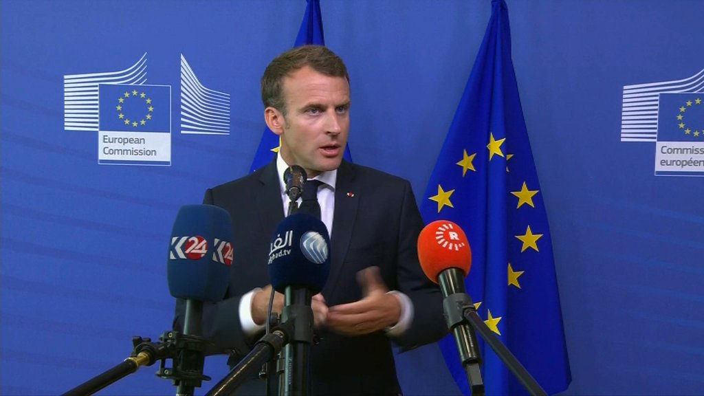 ​Macron: la France "n'a de leçons à recevoir de personne" sur la question des migrants