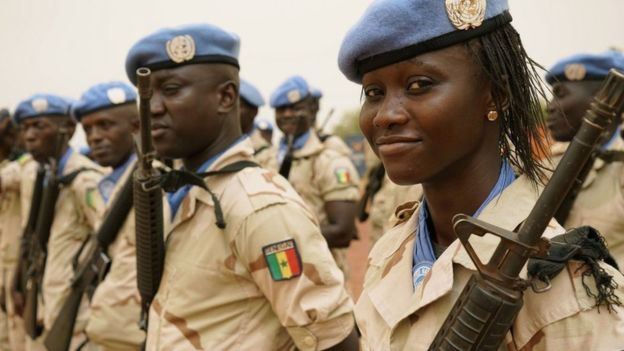 Des casques bleus canadiens au Mali