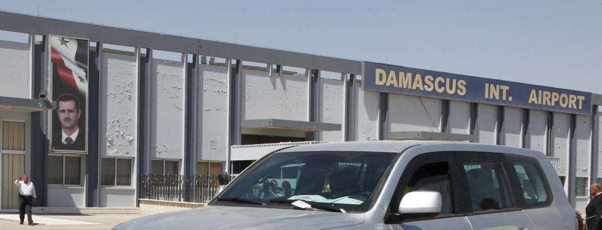 Syrie : deux missiles attribués à Israël frappent les environs de l'aéroport de Damas