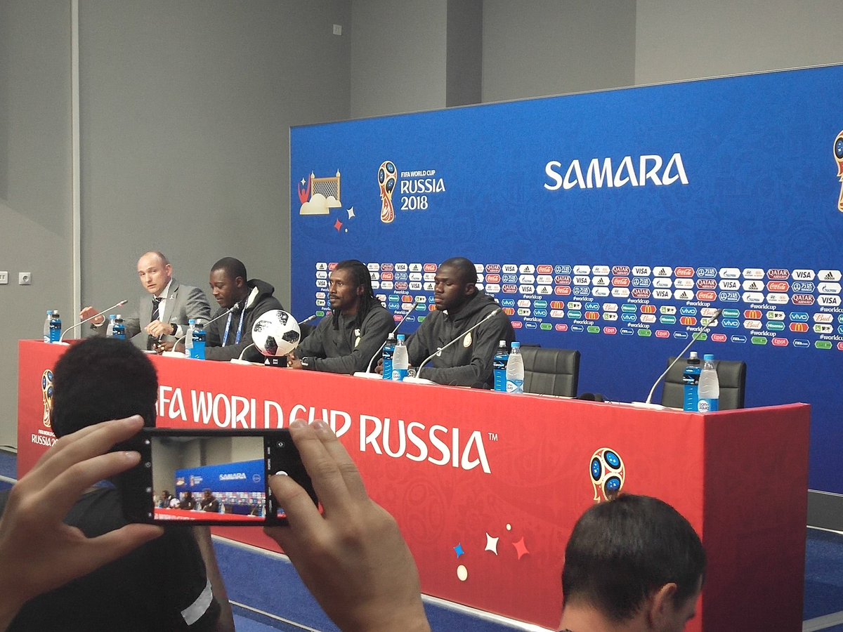 Aliou Cissé en conférence de presse : "demain, nous jouerons pour la gagne"