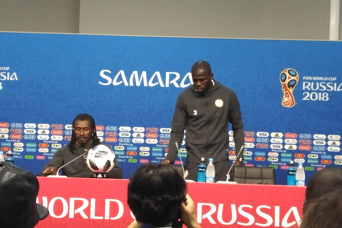 Les temps forts de la conférence de presse d'Aliou Cissé