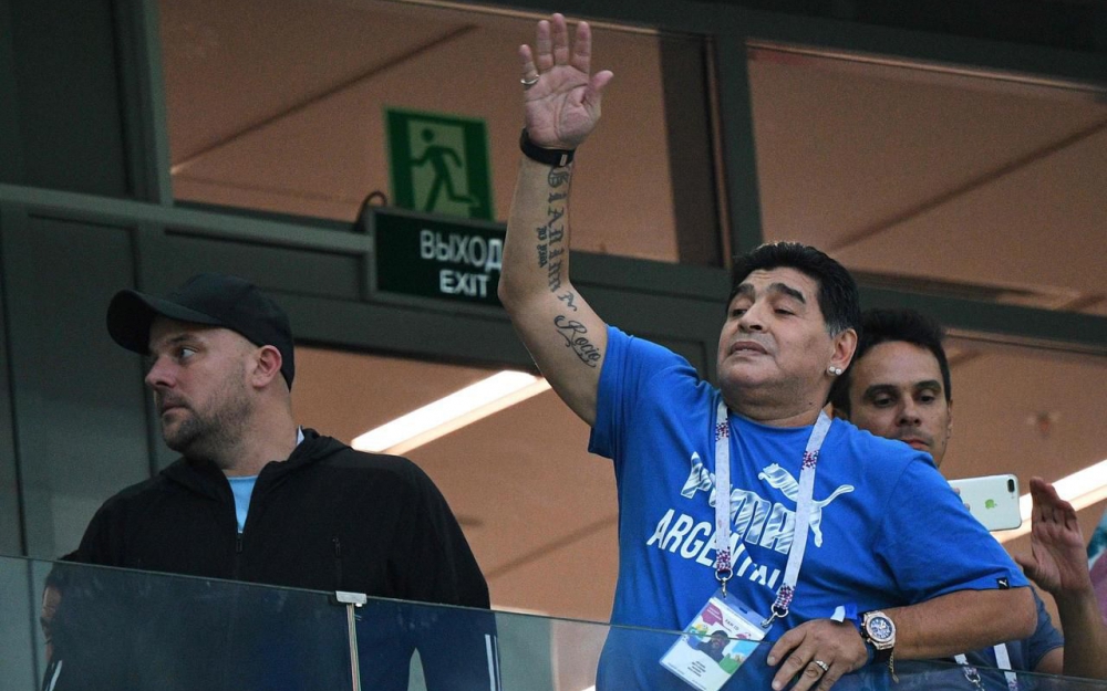 Coupe du monde : Maradona offre 10 000 dollars pour trouver celui a annoncé sa mort