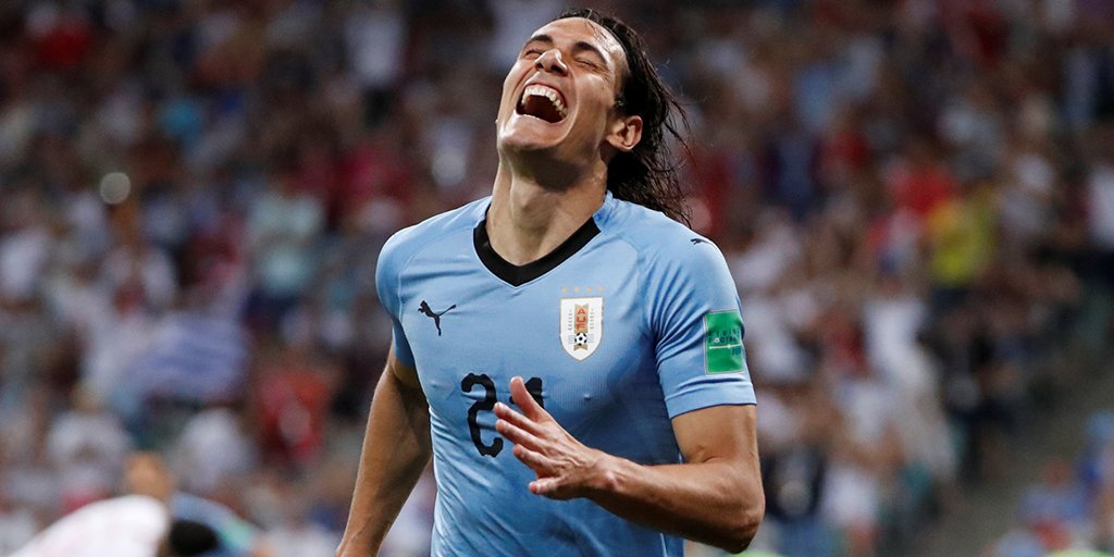 #URUPOR : Cavani redonne l'avantage à l'Uruguay (2-1)