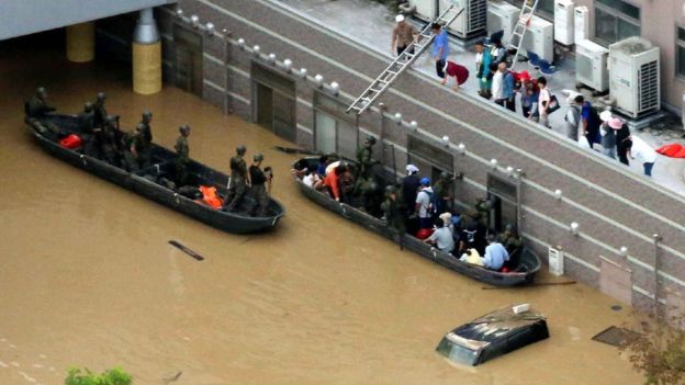 ​Japon : des intempéries font plus de 50 morts