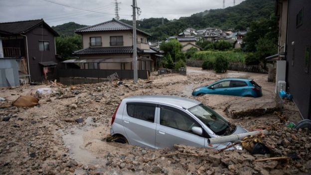 ​Japon : des intempéries font plus de 50 morts