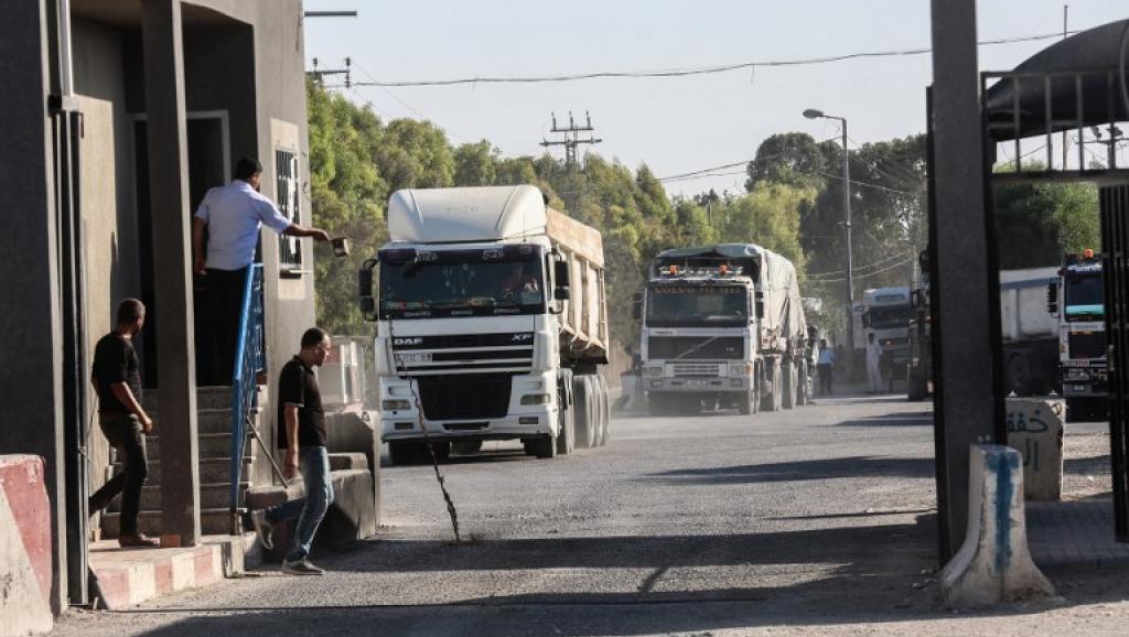 ​Israël ferme le seul point de passage de marchandises vers la bande de Gaza