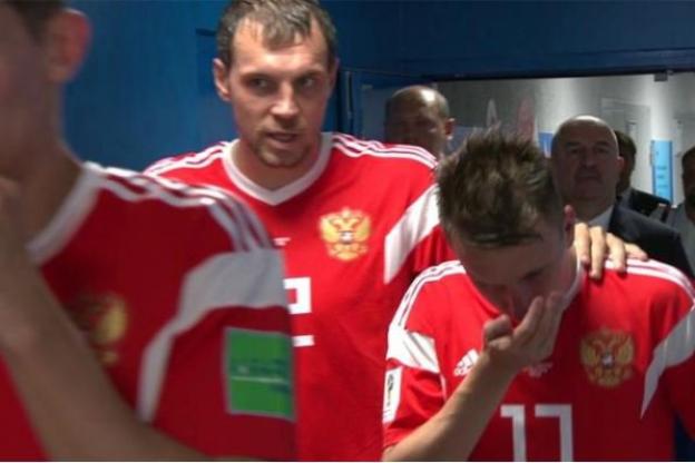 Les joueurs russes ont sniffé de l'ammoniaque avant le match contre l'Espagne