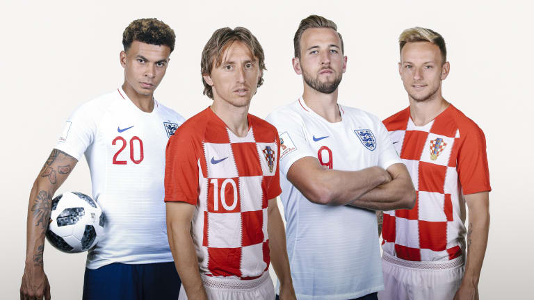 #CM2018: Angleterre-Croatie, un duel d'outsiders pour une place en finale