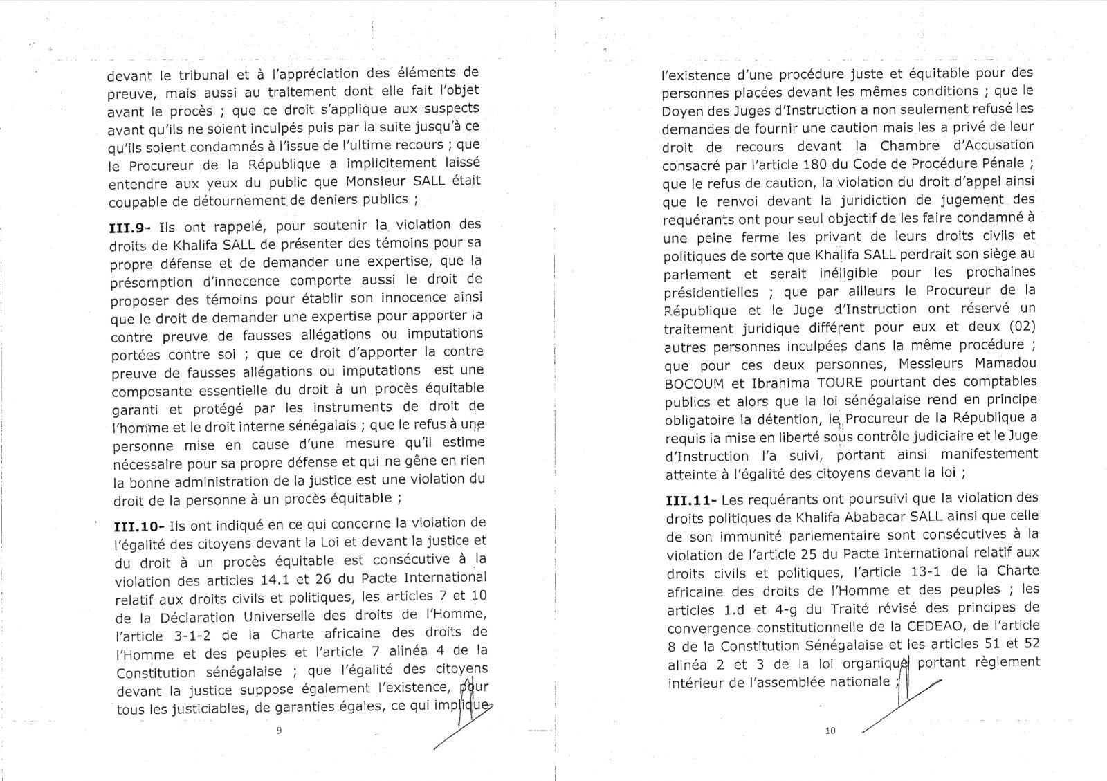 Découvrez l'intégralité de l'arrêt de la Cour de justice de la CEDEAO 