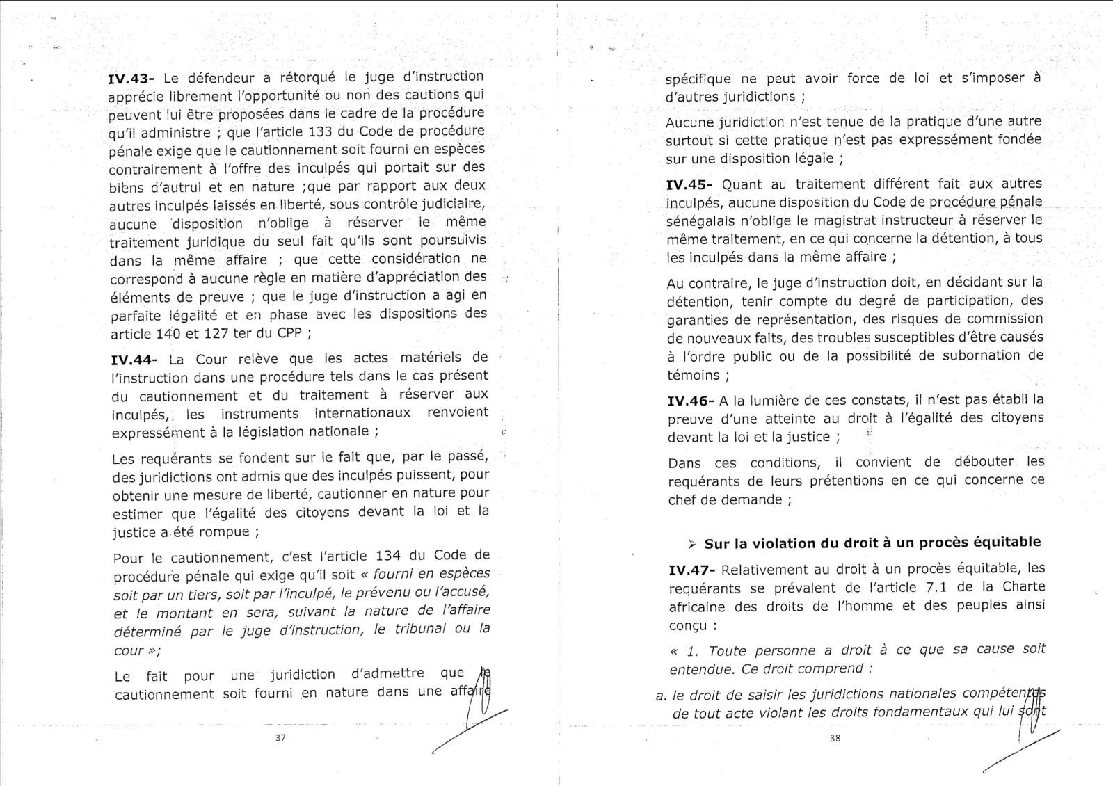 Découvrez l'intégralité de l'arrêt de la Cour de justice de la CEDEAO 