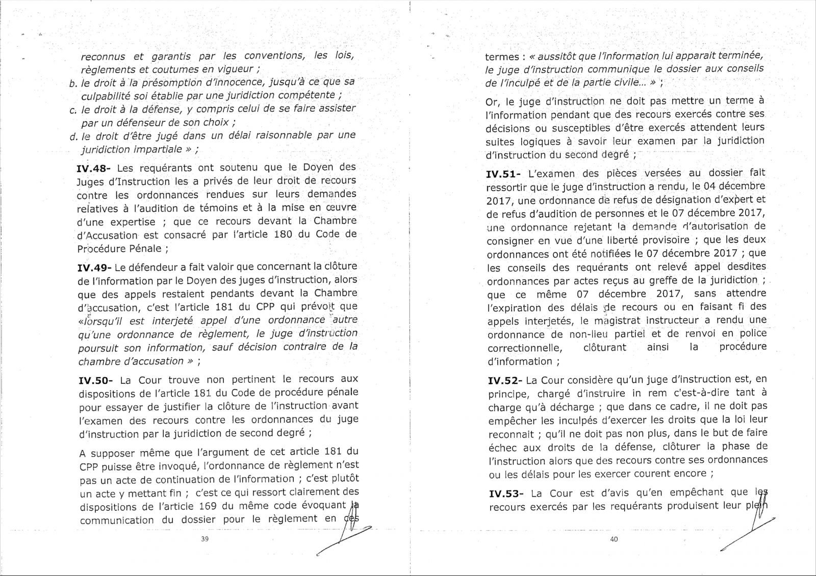 Découvrez l'intégralité de l'arrêt de la Cour de justice de la CEDEAO 