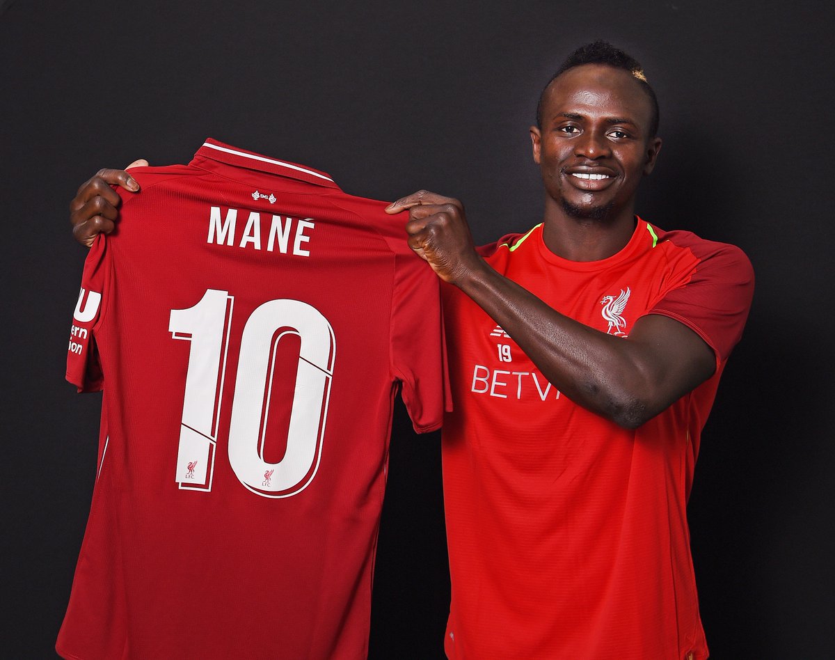 Officiel ! Sadio Mané hérite du numéro 10 de Liverpool