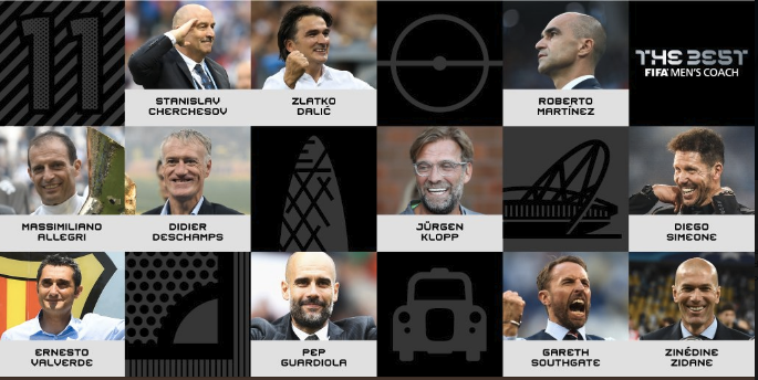 Les nominés du meilleur entraîneur FIFA sont...