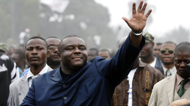 ​Bemba est arrivé à Kinshasa