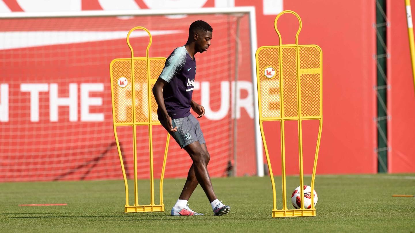 Barça : Moussa Dembele écourté ses vacances de 9 jours et se présente à l'entraînement