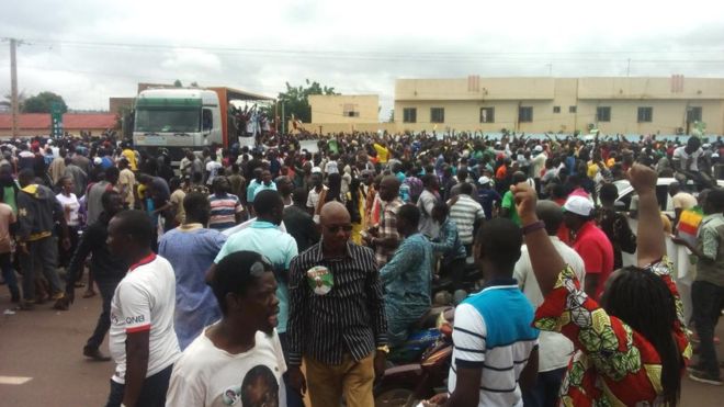 Une marche contre la victoire d'IBK au Mali