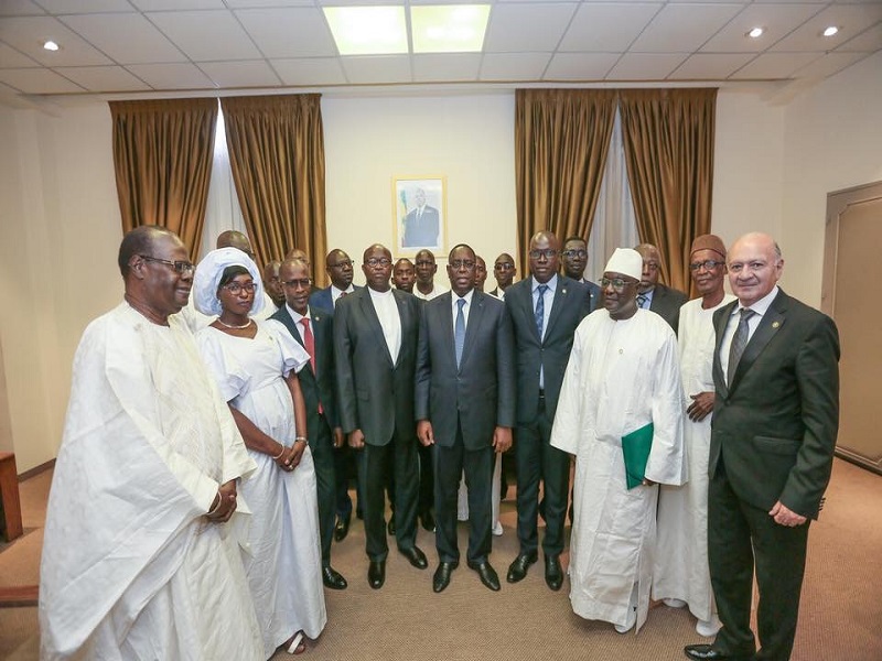 Vivez les images de la rencontre entre Macky Sall et Alioune Badara Cissé