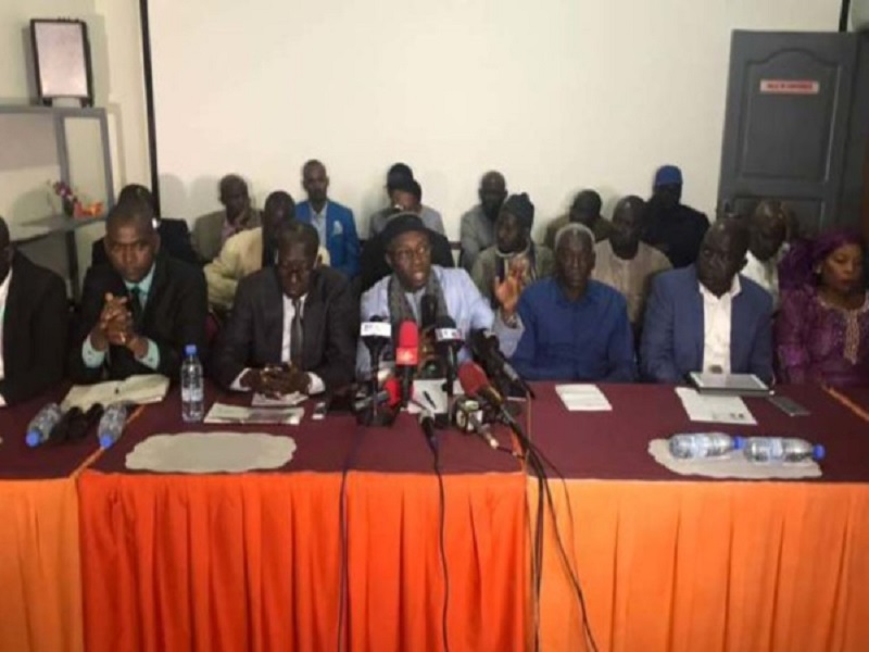 Le Frn rejette la révocation de Khalifa Sall et appelle à un sursaut patriotique le 4 semptembre