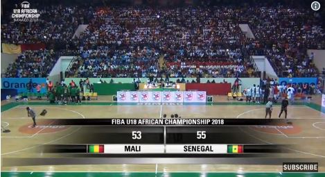 Afrobasket U18 (finale) : Revivez Mali-Senegal