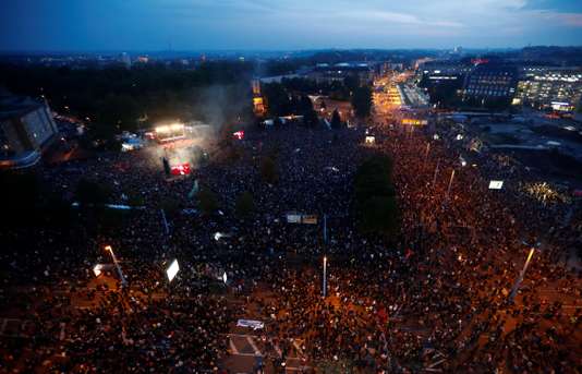 En Allemagne, 50 000 personnes à un concert contre « la haine » d’extrême droite