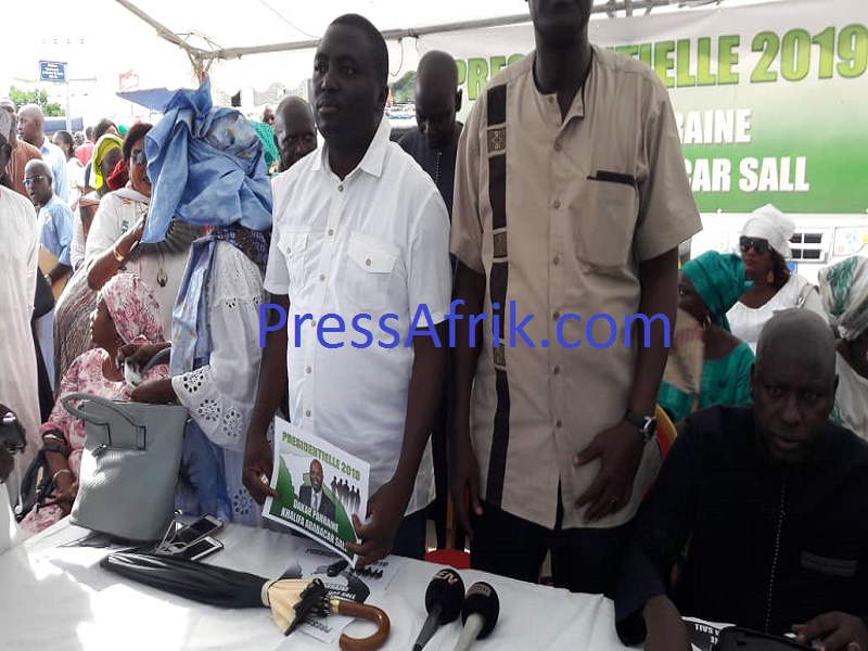 Les premières images du lancement de campagne de collecte de parrainages pour Khalifa Sall