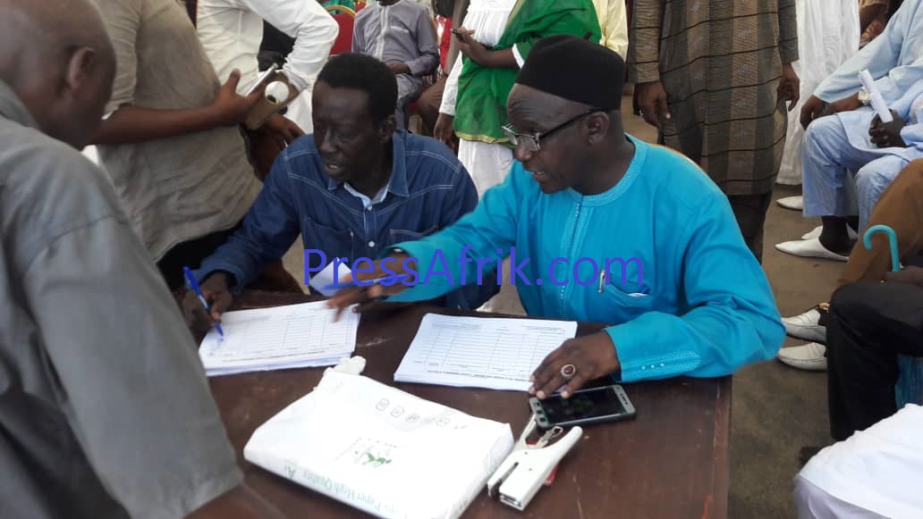 Les premières images du lancement de campagne de collecte de parrainages pour Khalifa Sall