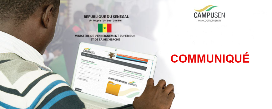 Inscription sur Campusen: Plus de 2 565 nouveaux bacheliers pas encore inscrits