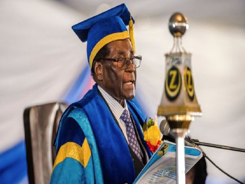 Mugabe reconnait la victoire de Mnangagwa