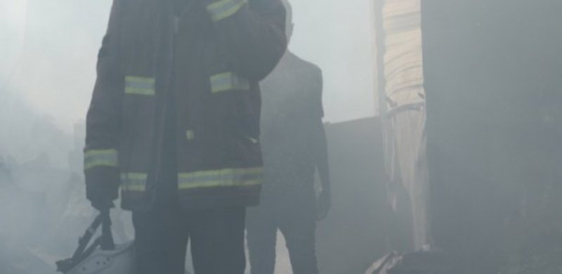 Sandaga: un incendie s'est déclenché dans un magasin de tissus