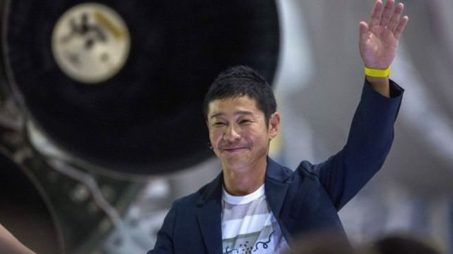 Un milliardaire japonais, premier touriste sur la Lune