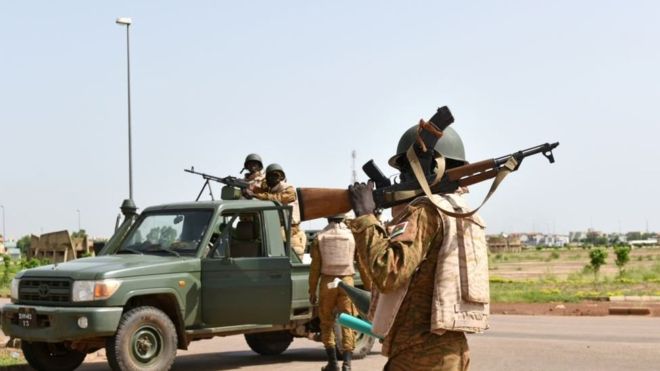 Sept soldats burkinabè tués par l'explosion d'une mine