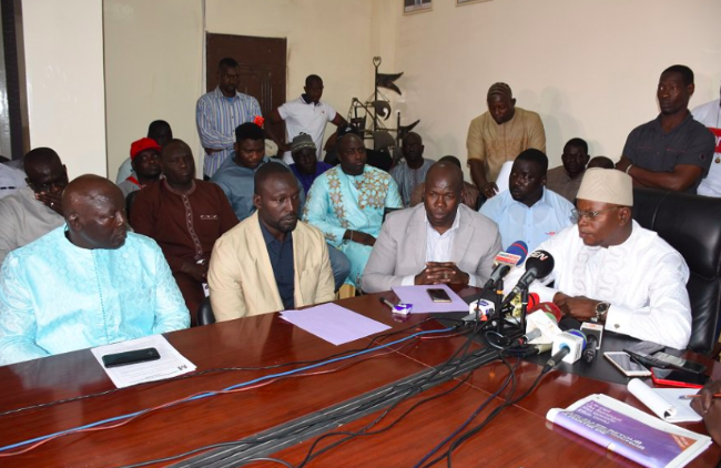 Le Collectif des lutteurs à l'Ofnac pour dénoncer "l'arnaque " du Cng