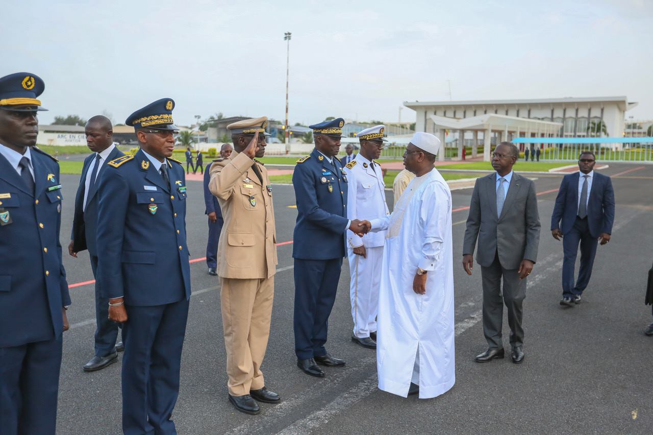 60e anniversaire de l'indépendance de la Guinée: Macky a quitté Dakar ce mardi