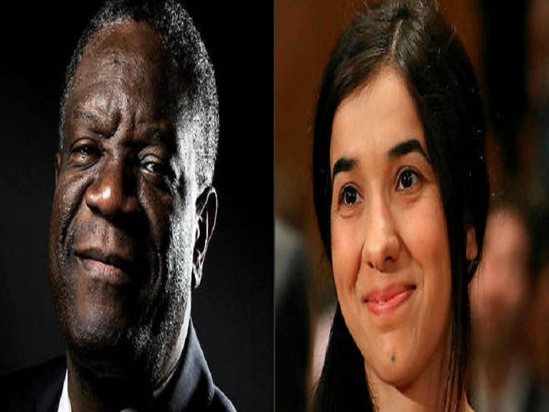 Le prix Nobel de la paix décerné au Congolais Mukwege et à la Yézidie Murad