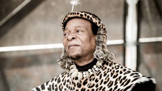Le roi Zwelithini contre la réforme foncière en Afrique du Sud