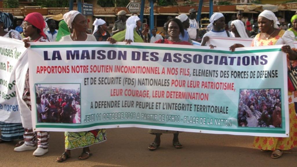 Burkina Faso: marche des femmes contre le terrorisme