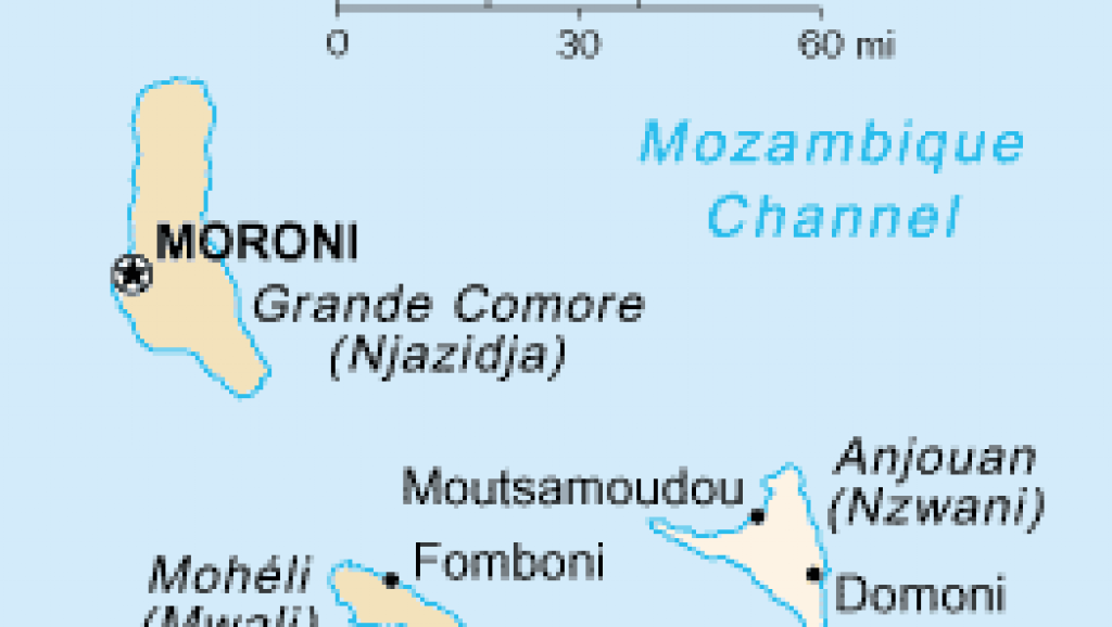 Comores: trois morts dans des affrontements armés sur l'île d'Anjouan