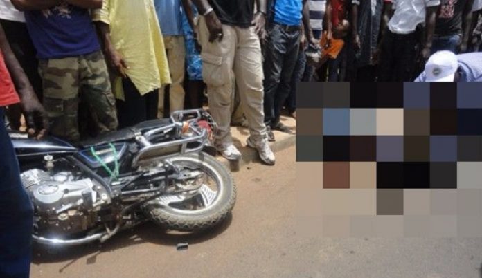 Louga : Un mort et deux blessés dans un choc frontal entre deux motos