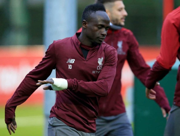 Liverpool : Sadio Mané a participé aux séances d’entraînement du mardi  mais...