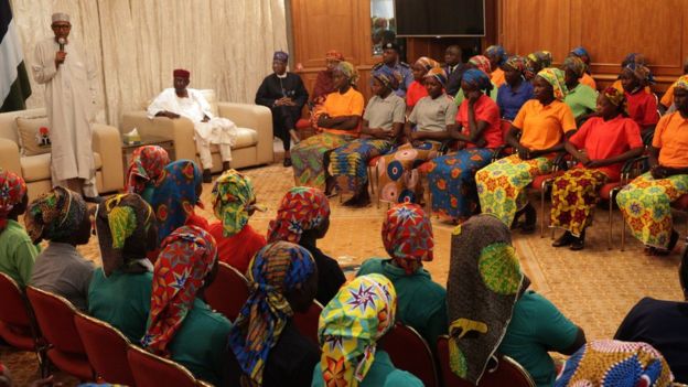 Des filles de Chibok dans le Nord du Cameroun
