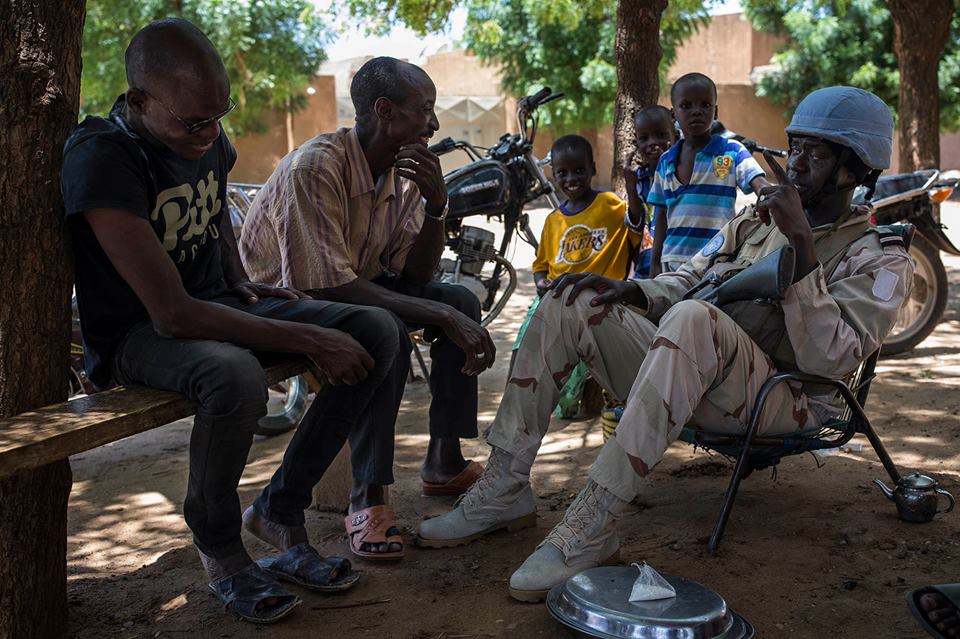 Mali: Un Casque bleu Sénégalais s’imprégne des problèmes sécuritaires des jeunes de Gao 