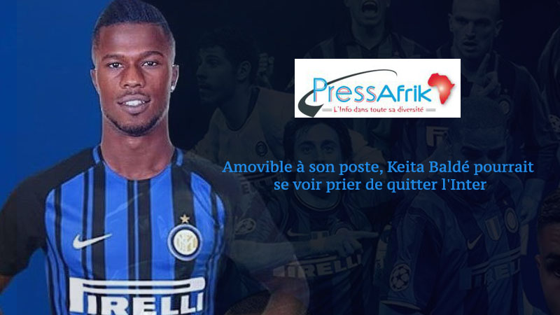 Amovible à son poste, Keita Baldé pourrait se voir prier de quitter l'Inter